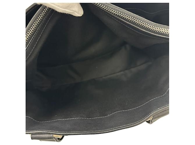 Boogie Céline Borsa in pelle nera Celine Nero - vista 10