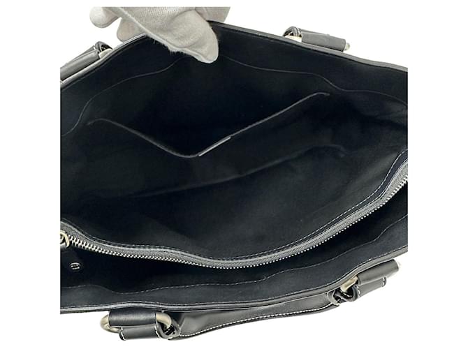 Boogie Céline Borsa in pelle nera Celine Nero - vista 11
