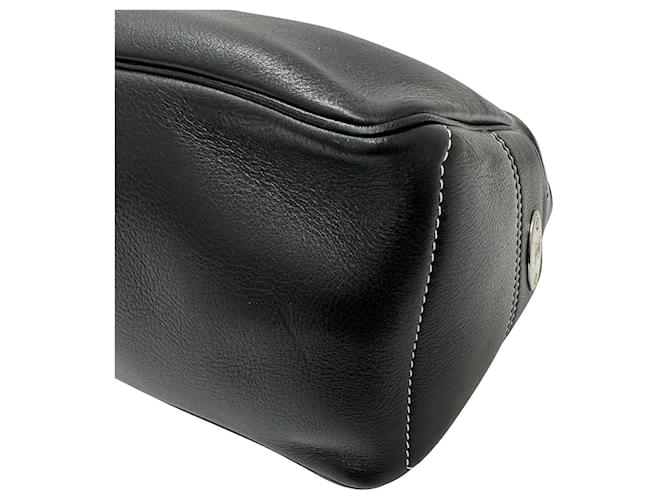 Boogie Céline Borsa in pelle nera Celine Nero - vista 5