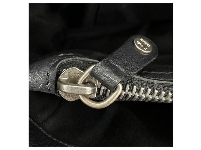 Boogie Céline Borsa in pelle nera Celine Nero - vista 9