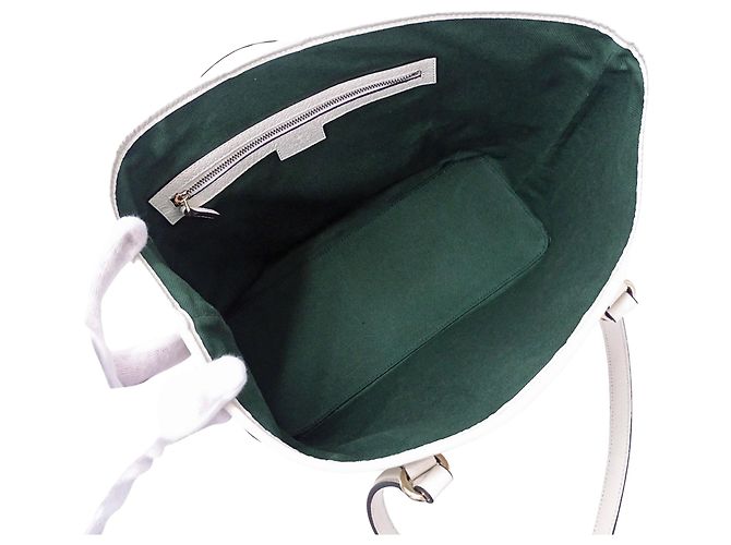 Borsa Tote Gucci Ophidia Medium Bianco Beige - vista 5
