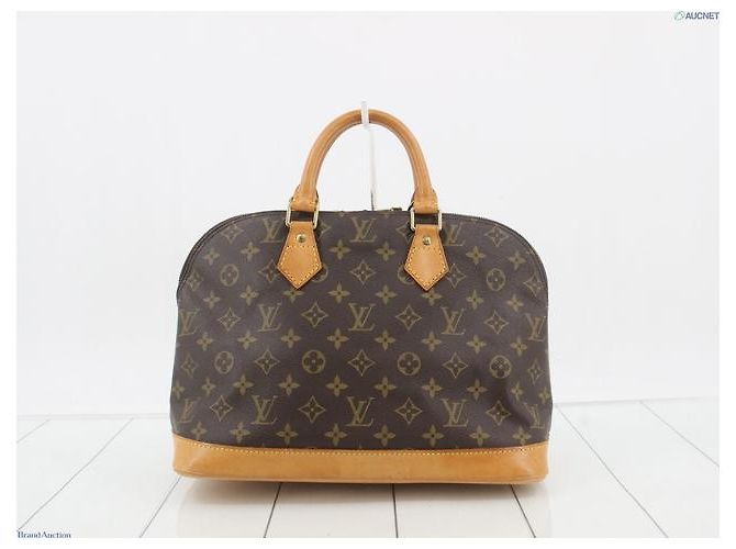 Louis Vuitton Monogramissime Bowling Monogram Canvas und Exotics Braun - Ansicht 6