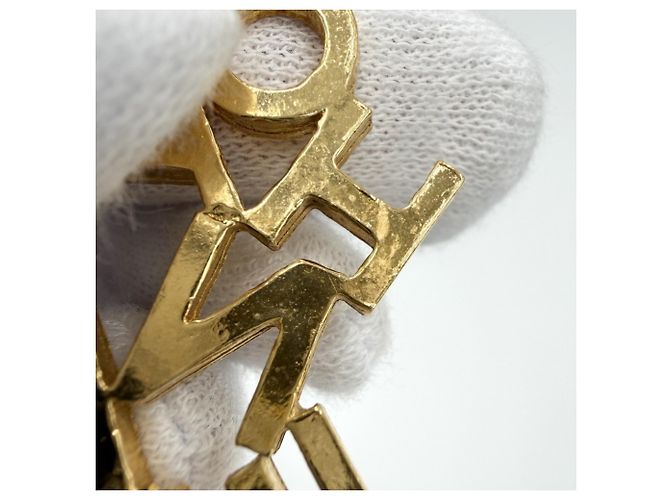 Orecchini a clip dorati Chanel D'oro - vista 5