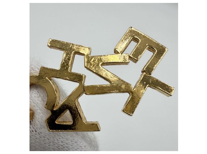 Orecchini a clip dorati Chanel D'oro - vista 9