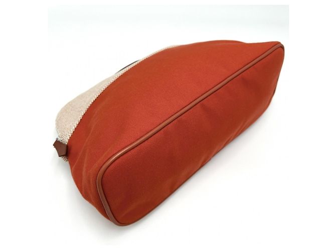 Hermès Hermes Bolide Pouch MM Beige Arancione - vista 3