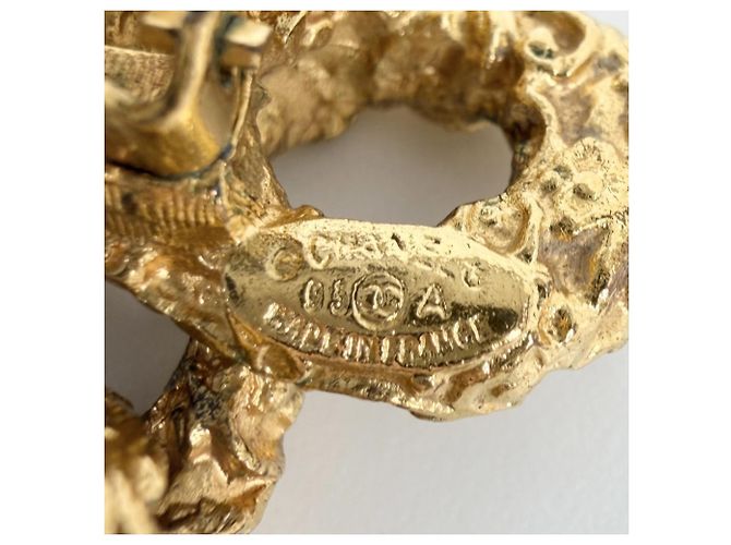 Orecchini a clip dorati Chanel D'oro - vista 4