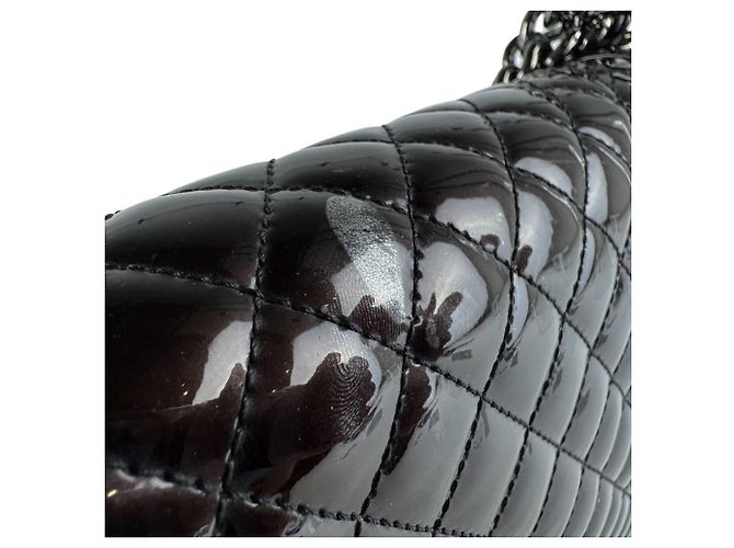 Borsa a Spalla Chanel Boy Large Nero - vista 12