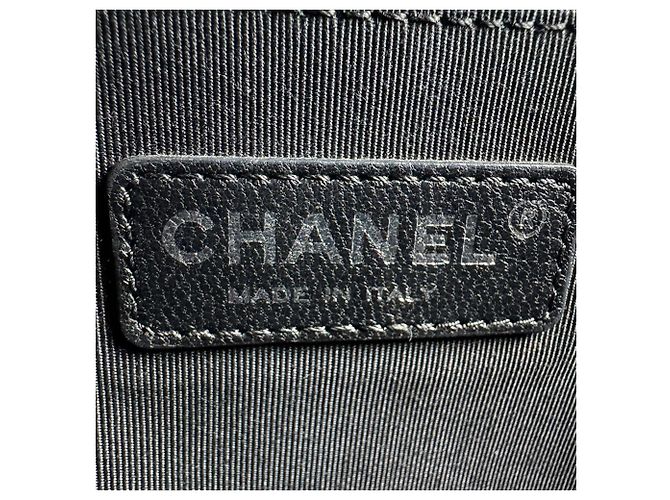 Borsa a Spalla Chanel Boy Large Nero - vista 13