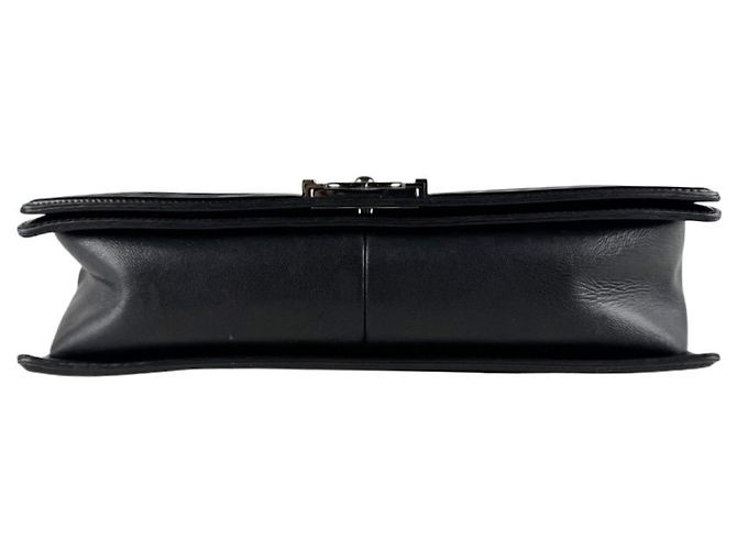 Borsa a Spalla Chanel Boy Large Nero - vista 4