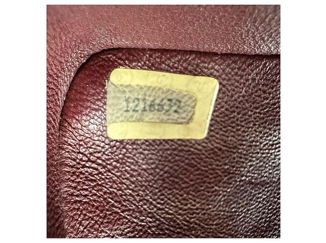 Borsa a tracolla Chanel in agnello nero - vista 13