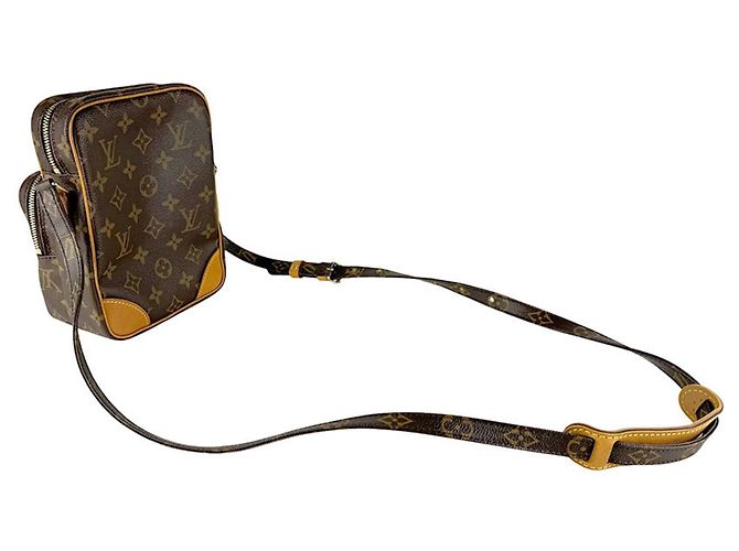 Borsa a tracolla Louis Vuitton Marrone Monogram Monogramma - vista 11