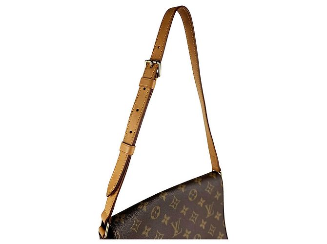 Borsa a Spalla Louis Vuitton Monogram Marrone Monogramma - vista 10