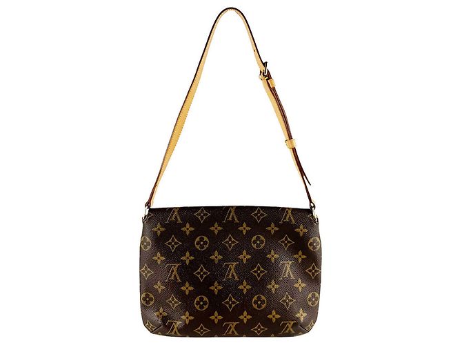Borsa a Spalla Louis Vuitton Monogram Marrone Monogramma - vista 3