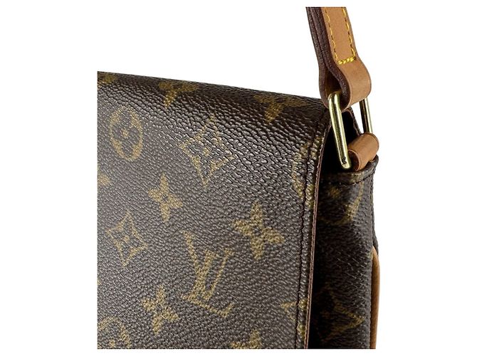 Borsa a Spalla Louis Vuitton Monogram Marrone Monogramma - vista 6