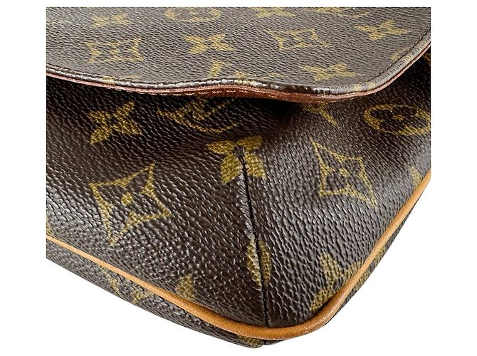 Borsa a Spalla Louis Vuitton Monogram Marrone Monogramma - vista 8