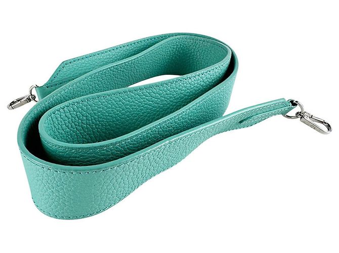 Borsa a tracolla MINI Capucines in pelle Louis Vuitton Verde - vista 10