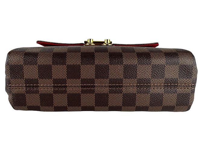Borsa Louis Vuitton Damier Croisette Marrone Damier ebene - vista 4