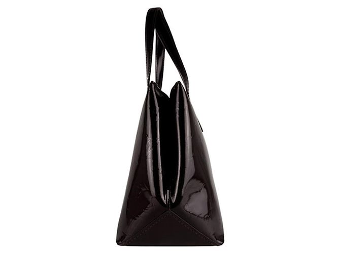 Borsa Louis Vuitton Monogram Vernis Wilshire PM Bordò - vista 2