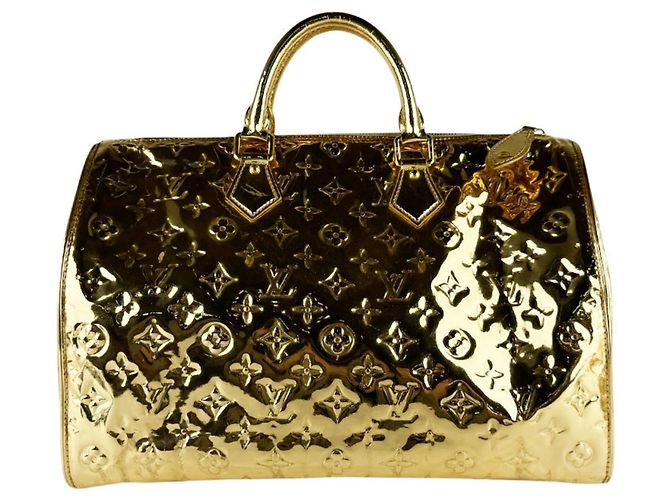 Louis Vuitton Monogram Miroir Speedy 35 Handtasche Golden - Ansicht 3