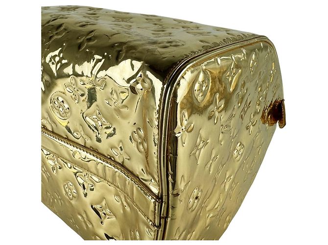 Louis Vuitton Monogram Miroir Speedy 35 Handtasche Golden - Ansicht 8