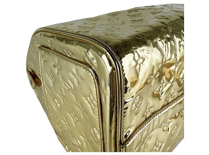 Louis Vuitton Monogram Miroir Speedy 35 Handtasche Golden - Ansicht 9
