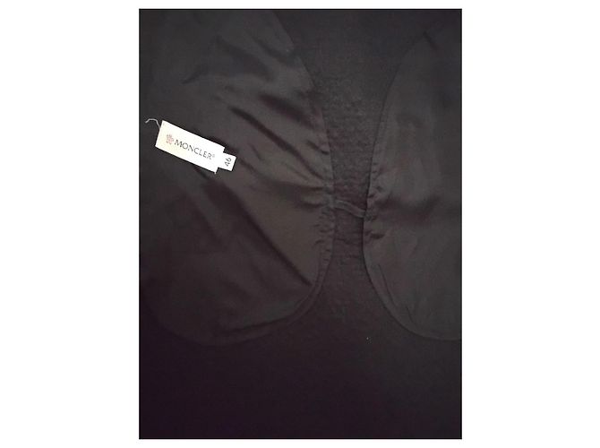 Moncler Minifalda lana bouclé Negro Blanco - vista 4