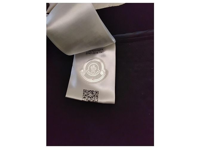 Moncler Minifalda lana bouclé Negro Blanco - vista 7