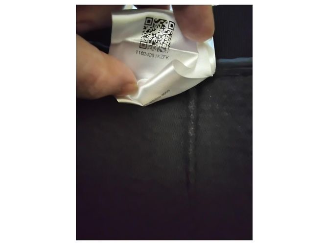 Moncler Minifalda lana bouclé Negro Blanco - vista 9