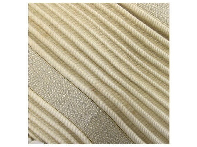 Hermès Borsa Tote Hermes Cabas Calicut Marrone Beige - vista 7