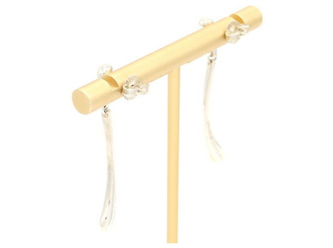 Orecchini Tiffany & Co. Elsa Peretti Elongated Teardrop Argento - vista 2