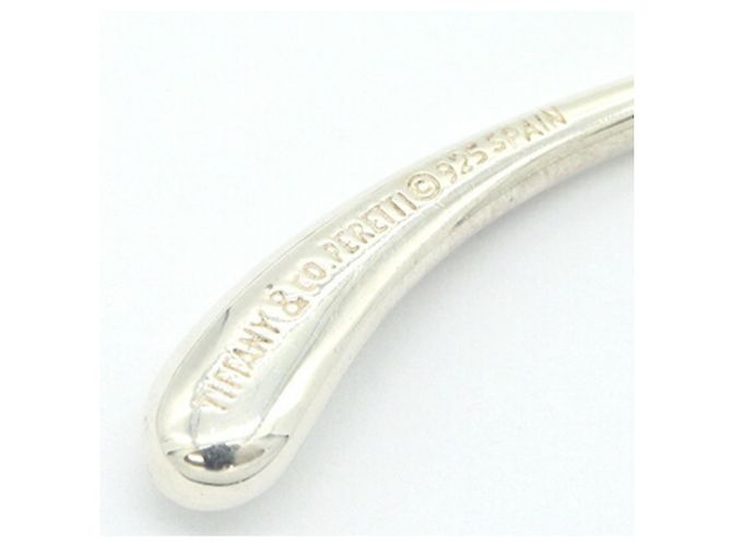 Orecchini Tiffany & Co. Elsa Peretti Elongated Teardrop Argento - vista 4