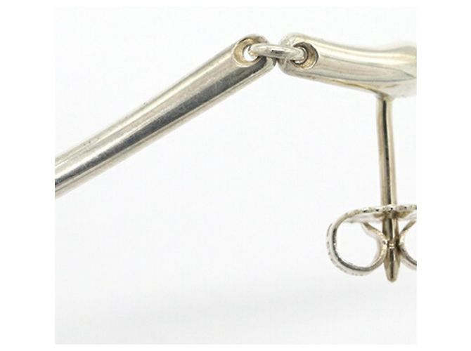 Orecchini Tiffany & Co. Elsa Peretti Elongated Teardrop Argento - vista 6