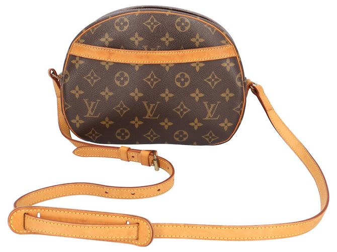 Borsa a Spalla Louis Vuitton Blois Monogram Marrone - vista 15