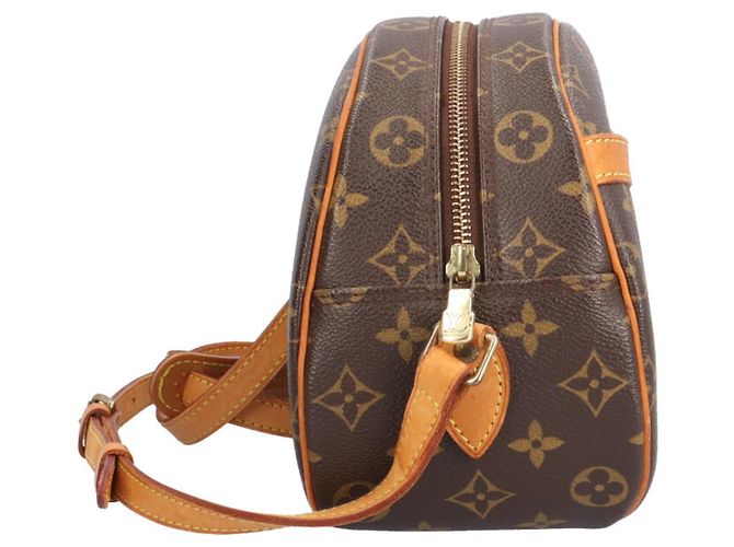 Borsa a Spalla Louis Vuitton Blois Monogram Marrone - vista 4