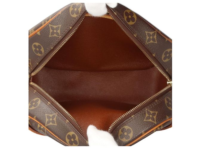 Borsa a Spalla Louis Vuitton Blois Monogram Marrone - vista 6