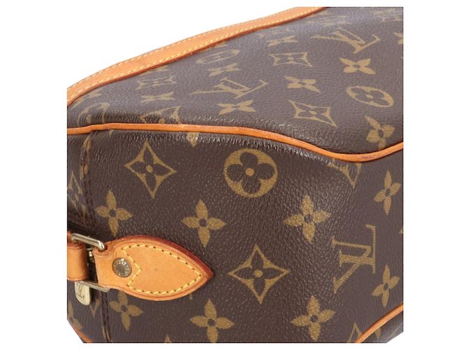Borsa a Spalla Louis Vuitton Blois Monogram Marrone - vista 7