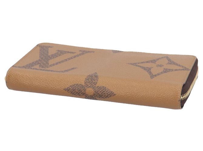 Louis Vuitton Monogram Reverse Long Wallet Braun - Ansicht 4