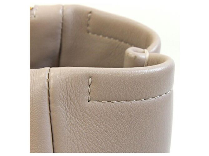 Bulgari Borsa Tote Bvlgari in pelle rosa chiaro e beige - vista 6