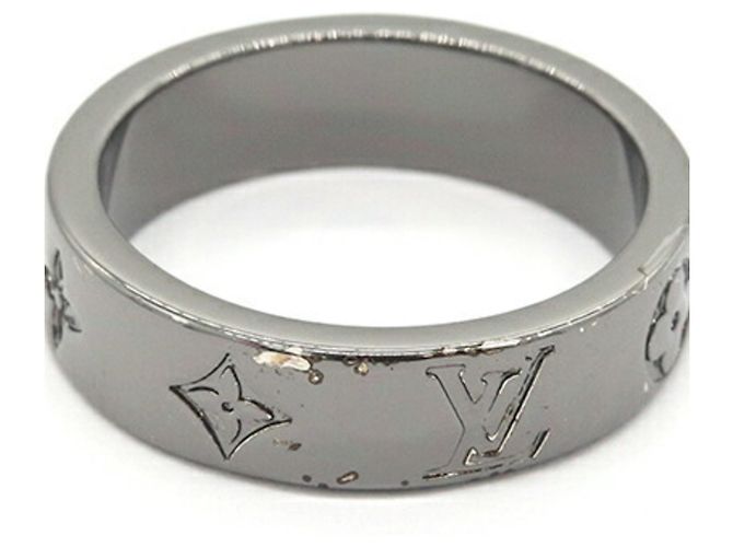 Anello Louis Vuitton LV Mosaic Thin Band Ring Argento - vista 2