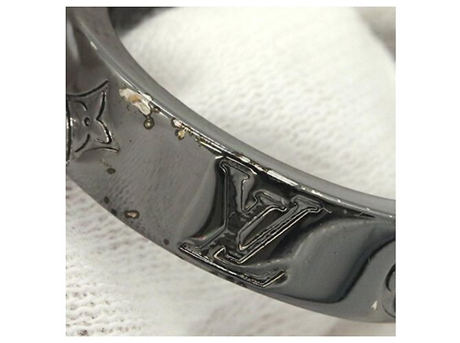 Anello Louis Vuitton LV Mosaic Thin Band Ring Argento - vista 4