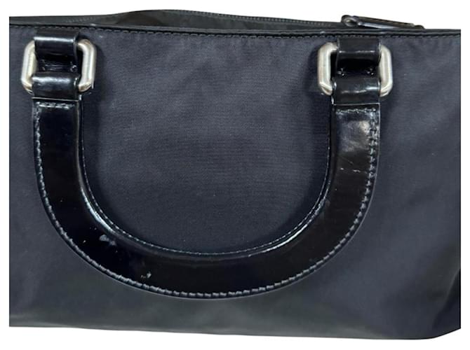 Borsa a tracolla in nylon Prada Nero - vista 13