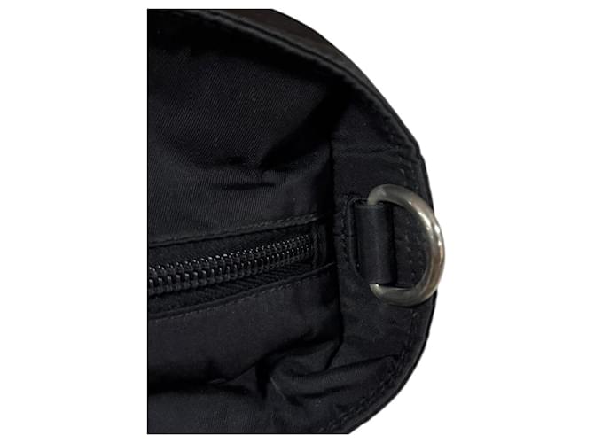 Borsa a tracolla in nylon Prada Nero - vista 16