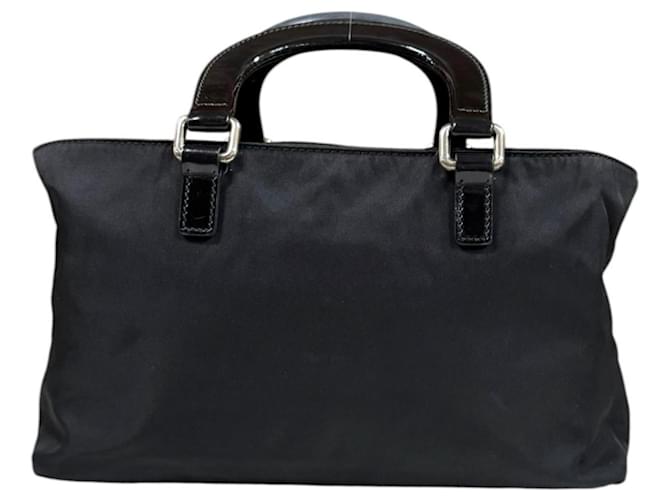 Borsa a tracolla in nylon Prada Nero - vista 3