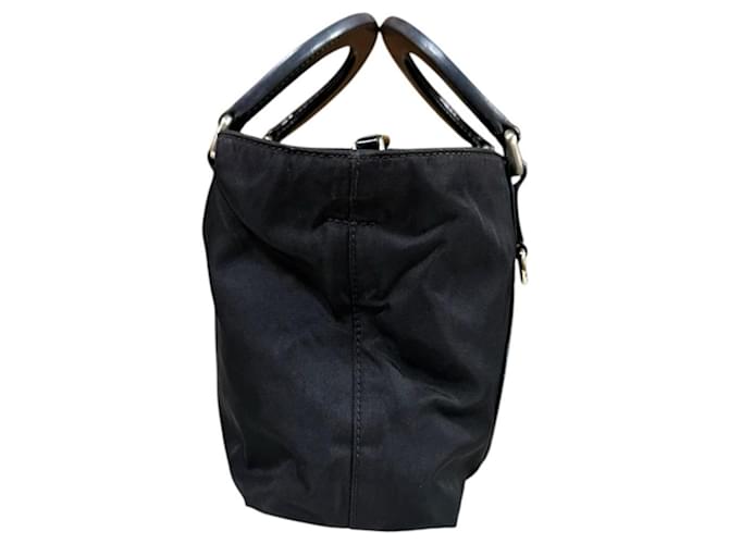 Borsa a tracolla in nylon Prada Nero - vista 4
