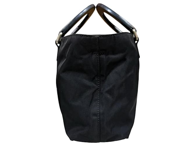 Borsa a tracolla in nylon Prada Nero - vista 5