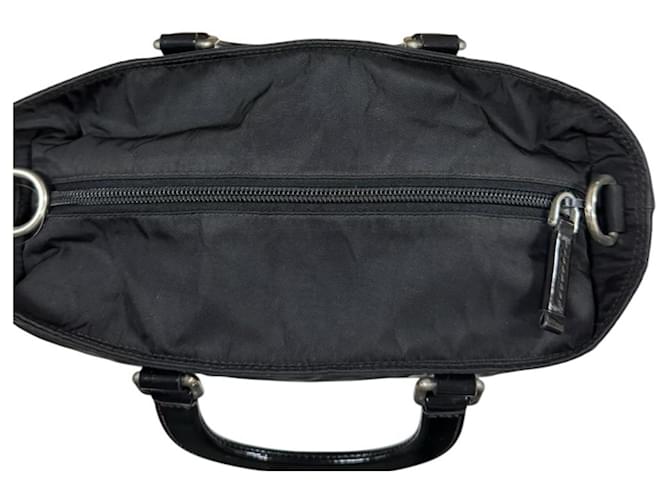 Borsa a tracolla in nylon Prada Nero - vista 8