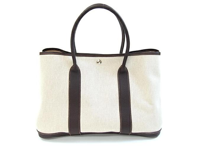 Hermès Borsa Hermes Garden PM Marrone Giallo - vista 2