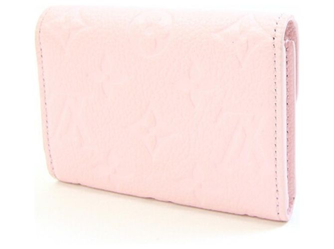 Monedero Monogram Empreinte Louis Vuitton Rosa - vista 2