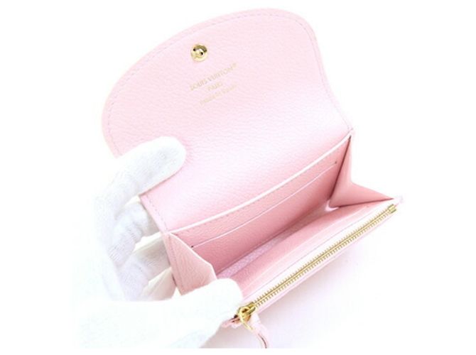 Monedero Monogram Empreinte Louis Vuitton Rosa - vista 3