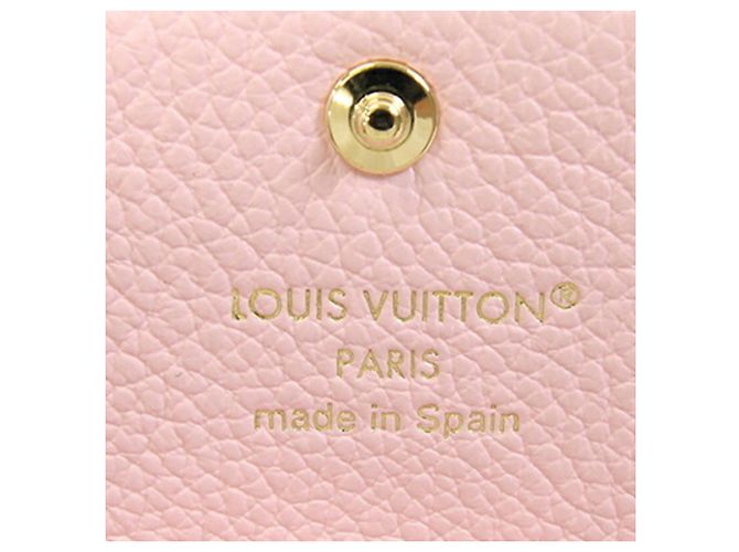 Monedero Monogram Empreinte Louis Vuitton Rosa - vista 4